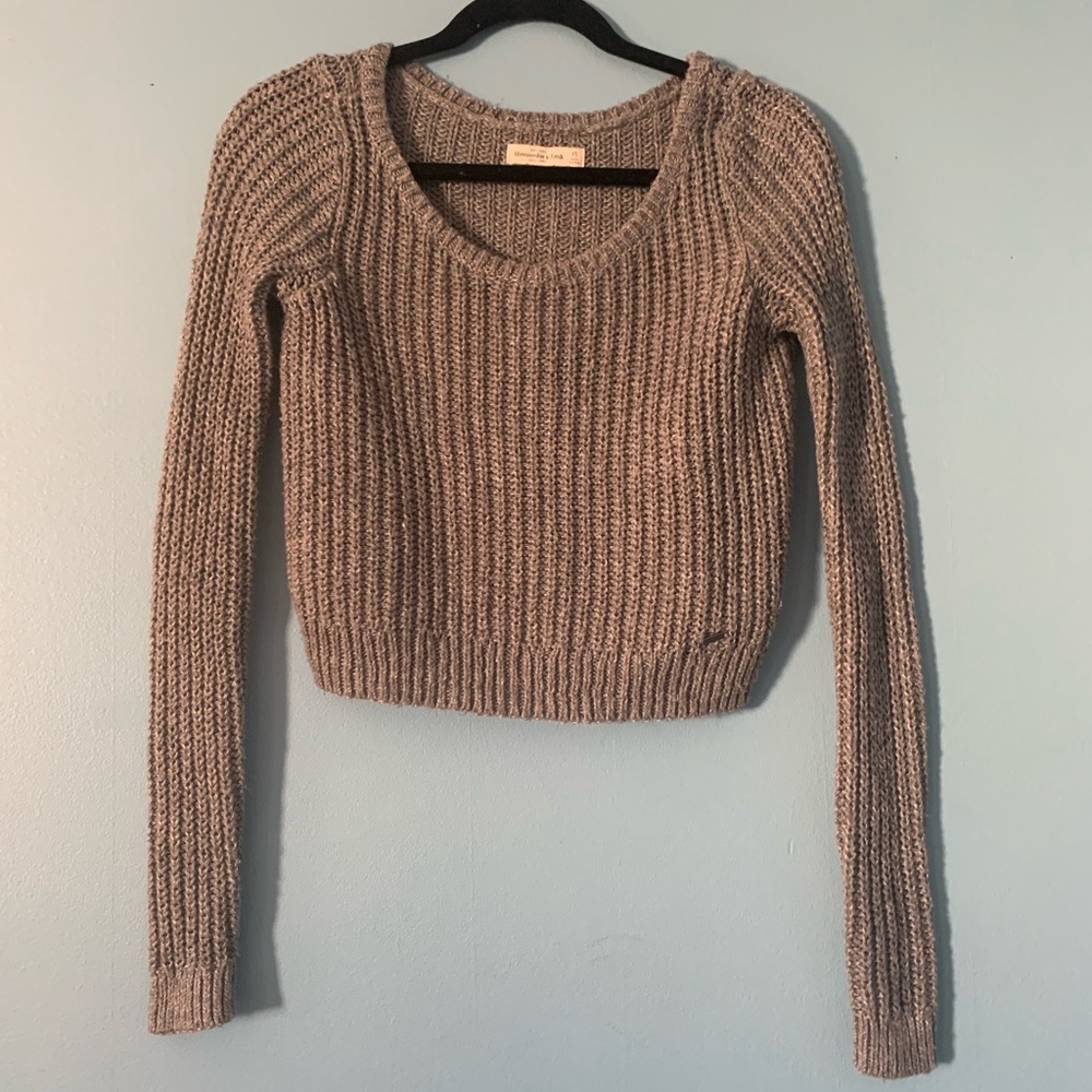 Cropped sweater